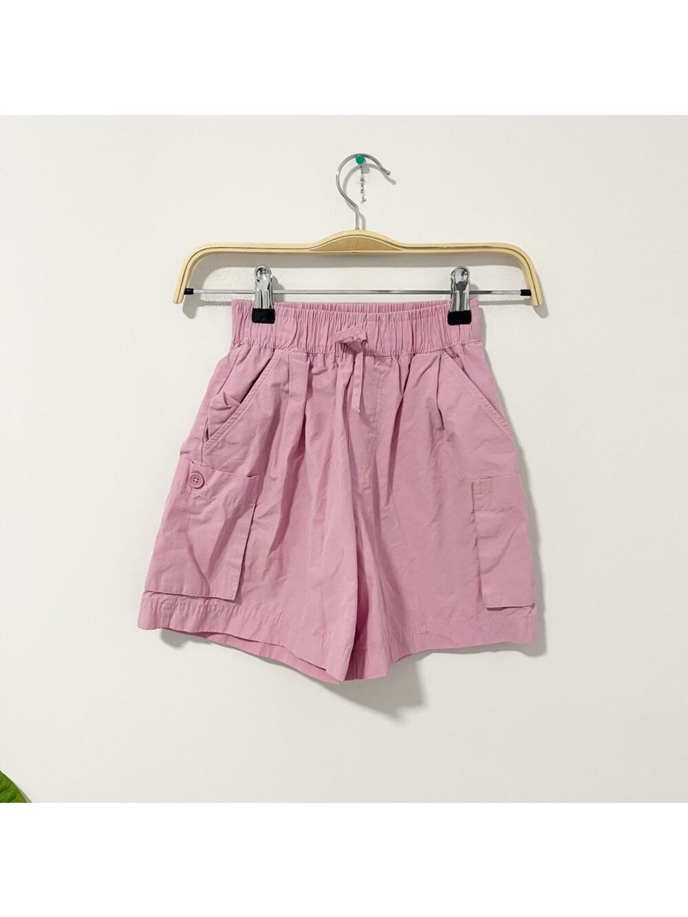 Zara Boy's Purple Paperbag Shorts Size 8